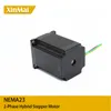 50 pcs 57mm Nema 23 Stepper motor 82 mm body length 2.2 N.m torque from China low price 315Oz-in for CNC Router ventilator