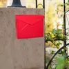 Låsspostlådor Väggmonterad horisontell nyckellås Drop Mail Box stor kapacitet Rost-säker metallpostlåda, 15 x 4,9 x 11,6 tum
