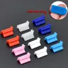 5Pcs USB Dust Plug Charger Port Cover Cap Female Jack Interface Universal Silicone Dustproof Protector Tablet PC Notebook Laptop