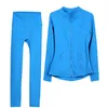 LL Veste de yoga pour femmes Sports Pantalon serré Veste à glissière à manches longues à manches longues Slim Fit Running et Fitness Top Define Lu Lu Yoga Femmes Outdoor Cycling Set