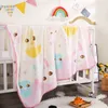 Four Seasons Super Soft Farai Fleece Blanket Child Air Conditioning Blanket Thick Breathable Kindergarten Nap Blanket Baby Sheet
