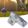 Golf Head Cover Dust-proof Water-proof Accessory Dog Bone Golf Mallet Putter Head Covers for Outdoor
