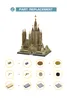 MOC Spagna Barcelona Sagrada Familia famosa architettura medievale builidng blocchi set di chiesa cattolica romana modello fai -da -te giocattolo per bambini fai -da -te