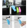 2st Ny Creative Silicone Faucet Extender TODDLER Kids Water når kran gummi handtvätt badrum accessorie köksverktyg