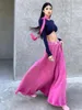 Skirts REDDACHiC Y2k Women Pleated Denim Maxi Skirt Pink Tie Dye High Waist Tall Girl Floor Long Jeans Korean Dongdaemun Clothing