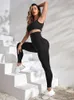 Actieve broek Chrleisure yoga dames borst shapewear fitness push up panty training buik legging sporten sexy run zwart