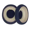 Bérets 1 paire d'écouteurs Remplacez des oreilles d'éponge en cuir en cuir protéique pour Jabra 45H / Evolve 2 65