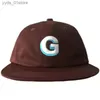 Ball Caps 2023 Arrivée Tyler le créateur brodé noir g mens chapeau c snback c casquette Baseball chapeaux 2 couleurs # 88 L46