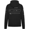 2024 F1 F1 Sweat à sweat d'équipe Formule 1 Pilote Fulgle Softshell Jacket Fans Racing Sweats Sweatshirt Men's Women Men's 1/4 Zip Sweat Hoodie