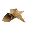 50st Wedding Confetti Retro Kraft Paper Petals Candy placerade naturliga konfettikottar för bröllopsfest födelsedagsfest dekoration