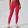 Yoga -Outfits Salspor nahtloses sexy Fitnessstudio Leggings Frauen lässig Mallas Push Up Sport Strumpfhosen Frau Stretch atmable Schnelltrocknende Hosen Y240410