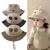 Cappelli grandi bambini brim secchio di cotone multicolore berretto da cartone animato per bambini pesca da campeggio per esterni