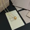 Mother Gift Necklace Long Chain Pendant Necklace Fashion Weddings Love Charm Copper Jewelry High Quality Sliver Plated Necklace B830