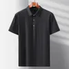 Polo d'été Men Plus taille 10xl 11xl Elasticité Breffe Cool Shirt Tops mâles Big 240410