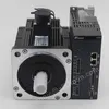 Servomotor 2kW med motorbroms 130st-M07725 2KW AC Servo-drivrutin och 8m kabel 7,7 nm 2500 rpm Inkrementell 2500PPR-kodare