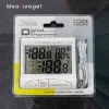 DC103 Thermomètre intérieur et extérieur Hygromètre Température portable et alarme de gel hygromètre