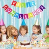 1pcs bandeira de carta espanhola aniversário de feliz aniversário decorações para crianças adultos festas de aniversário decoração de pingente