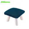 Small Square Stool Cover Household Living Room Chair Cover Flash Velvet Party Office Funda de silla Multicolor Stretch Fabric