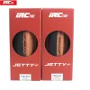 IRC Jetty Plus Bike Rodote Tire 700x23c 700x25c 700x28c Retro Amarelo Pneus de Pneus de Turrejamento Dobrável de Rodoa Amazeira Pneus de Bicicleta