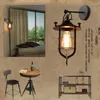 Wandlampe kreativer Dockstil Leichte Nordic Retro Industrial Windglas E27 Warehouse Restaurant Bar El Home Decor