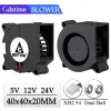 Cooling Gdstime DC 5V 12V 24V 40mmx20mm 40mm Axial Dual Ball Bearing Blower Fan 40x20mm 4cm Mini 3D Printer Turbo Blower Cooling Fan