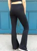 Damesbroek Zwart Wit gestreepte Gedrukte Casual Wide Been Trousers Yoga Sexy Leggings Vrouwelijk Streetwear Elastic Elegant Bottom