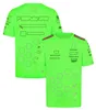 2024 F1 Team Racing T-shirt Formule 1 Driver T-shirt Polo shirt Nieuwe seizoensauto fans Casual Jersey Tops Summer Mens Clothing T-shirt