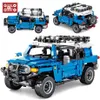 999pcs City Super Racing Sports Car Blocs Buildings TECHNIC RAPTOR PICKUP VÉHICULE Supercar Enfants enfants Bricks Toys Cadeaux C292T