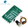 TZT DC 10-60V Regulador de control de velocidad del motor PWM Controlador de velocidad del motor 20A Regulador de corriente Módulo de accionamiento de alta potencia