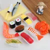 Sushi de cozinha japonesa infantil Japanes Japão Toy House Fingle Fingle Cut Food Reutilable Kitchen Conjunto para crianças cozinhando brinquedos para meninas