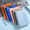 A6 A5 B5 Leather Shell Notebook Ring Binder Paper Paper حامل القرطاسية المحمولة هدية 240409