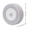 Wall Lamp LED Touch Sensor Night Lights USB Rechargeable Magnetic Base Round Portable Dimming For Room Decor