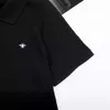 24SS夏の新しいクラシックユニセックス刺繍ビーポロTシャツ半袖