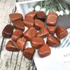 Natural Red Goldstone Sand Gravel Specimen Size Irregular Tumbled Stone Reiki Healing Crystal Quartz Mineral Aquarium Home Decor