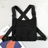 Waist Bags Fashion Nylon Tactical Chest Rig Functional Hip Hop Vest Streetwear Unisex Pack Women Black Bag