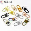 Meetee 20/50pcs 10 мм металлическая пряжка для собак пружинная защелка для защелки