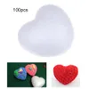 100/50 / 60pcs Coeur Forme de mariage Ornements de mariage Styrofoam Polystyrène Magasie pour enfants Artisanat DIY Modeling