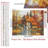 Evershine Full Square Diamond Painting Tree 5D DIY Diamond Embroidery Landscape Autumn Rhinestone Art Home Decor