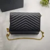 Cassandre Matelasse عالية الجودة مصمم حقيبة مصغرة الفخامة محافظ Crossbody Bag Woman Handbag Prest