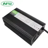 Caricatore da 58.4V 18A 48V LifePO4 Caricatore intelligente Smart Utilizzato per 16S 48V 51.2V LifePO4 Ingresso batteria in ingresso 220 V Custodia in alluminio 220 V