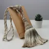 1 PC Tassel Curtain Tie Backs Single Ball Curtain Rem Hängande kul Högkvalitativ tofs hängande kulgardin Tasseller för hantverk