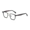 Optiska glasögon för män Kvinnor Retro Designer M896 Fashion Sheet Glasses Acetat Frame Detaljerad elasticitet Square Style Anti-Blue Light Lens Plate with Box