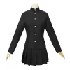 Rolecos Blue Periode Ryuuji Ayukawa Cosplay -Kostüm Ayukawa Ryuji Schwarze Schule Uniform Frauen Halloween Volles Set mit Socken