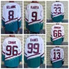 Uomini giovani teemu selanne paul kariya blank Charlie Conway Gordon Bombay Adam Banks Dean Portman Mighty Fulton Reed Ducks Jersey 240402