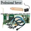 Cards Adaptec ASR8805 PCIE 3.0 SAS/SATA/SSD RAID 12Gb/s Controller Card+AFM700+2PCS 8643 Cable