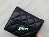 荷物バッグチェーンバッグ高品質のデザイナーバッグブラックウォレットリアルレザーラグジュアリー女性財布フォールドカードジッパー女性クラッチウォール3554