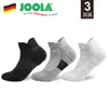 3 Pair Joola Table Tennis Sport Socks Gym Stockings Men Women Professional Sports Socks Short Tube Non-slip Breathable Socks