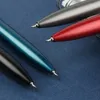 Japan Pentel Sneldrogende Gel Pen Roterende 0.5mm Naald Buis Metalen Pen Lichaam Zwarte Inkt Geschenkdoos Bln-2005 Matte Textuur