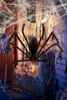 50off For Party Halloween Decoration Black Spider Haunted House Prop Indoor Outdoor Giant 3 Size 30cm 50cm 75cm ottie4648441