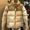 Norths Facee Jacket Brown Puffer Jaqueta Parkas Stylist Letter Black Windbreaker Casal Famous Lowe de roupas para fêmeas Casacos de designer curto Roupas de inverno 429